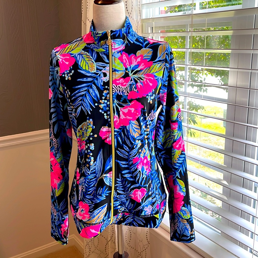 Lilly Pulitzer Luxletic Full Zip.